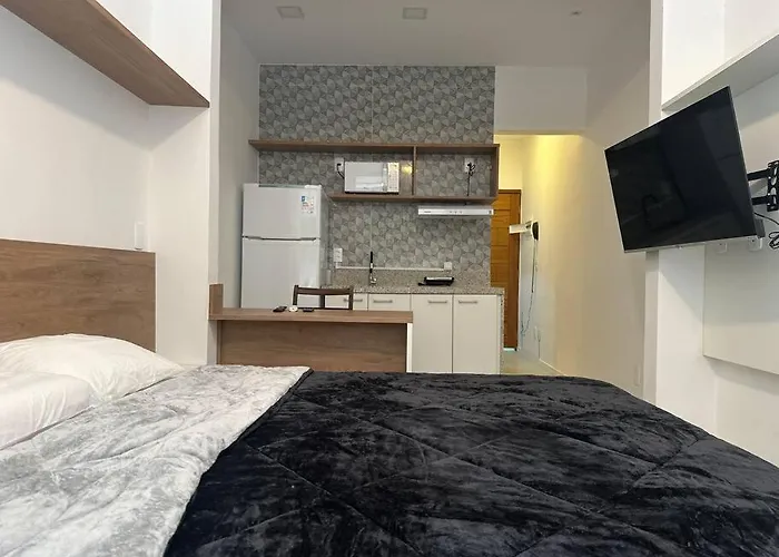 Studio Moderno De Frente Para A Praia De Botafogo